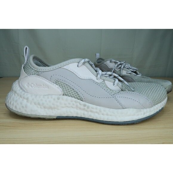 Columbia Breeze Athletic Sneakers Tan Low Top Gray Tan Women's Size 8 Gorpcore - Picture 1 of 13
